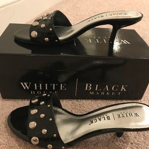 White House Black Market Andrea Heels 7.5 EUC